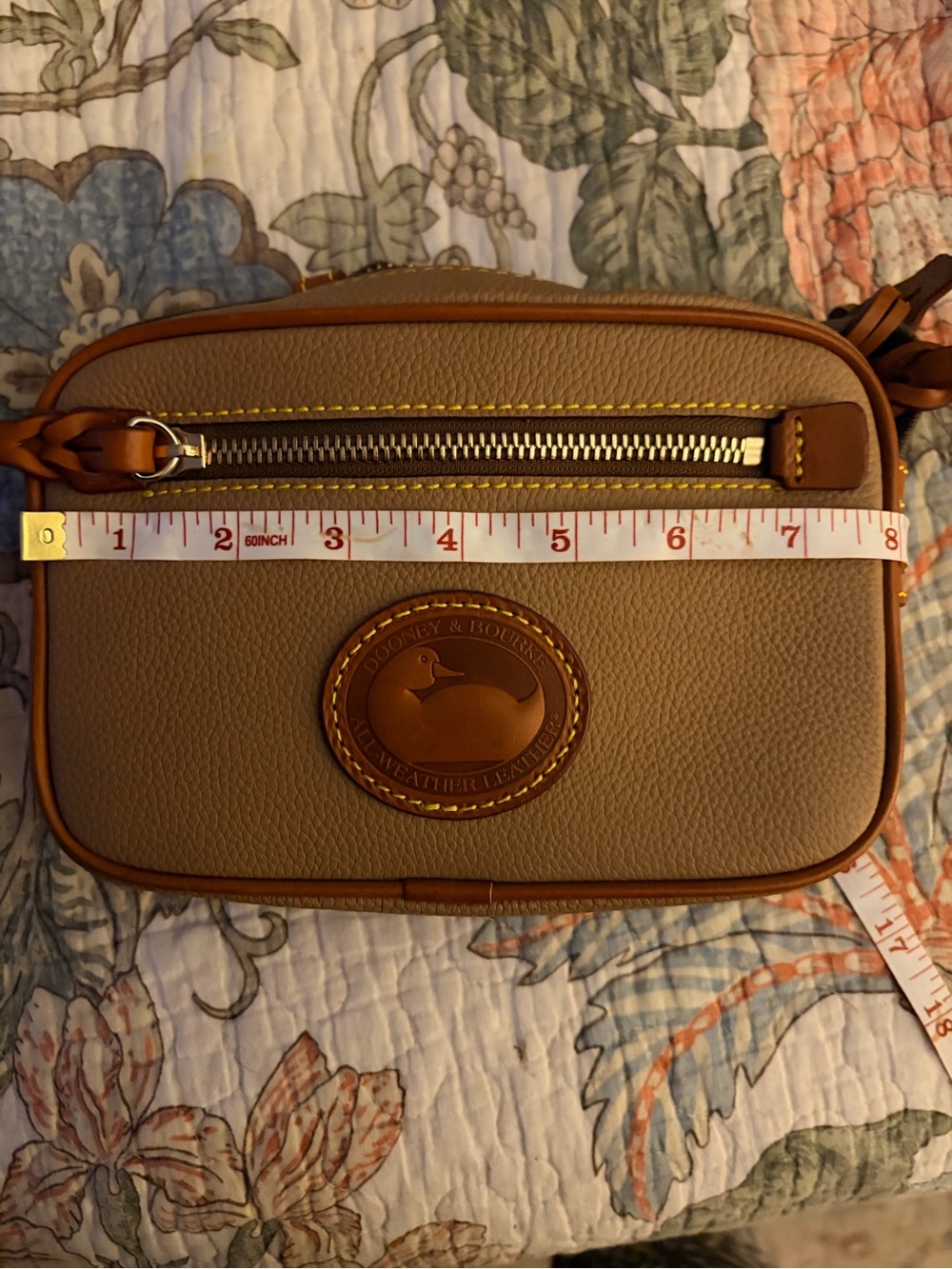 Dooney & Bourke All Weather Camera Bag - Pebble Leather - Picture 6 of 8